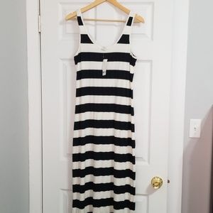 Striped Maxi Dress- Bar lll NWT